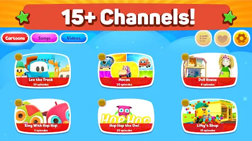 Tangkapan layar Kapuki TV: Cartoons for Kids