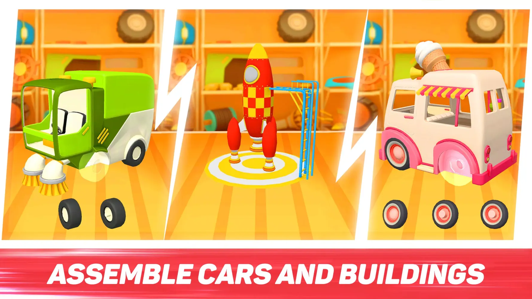 Leo Runner: car games for kids Screenshots