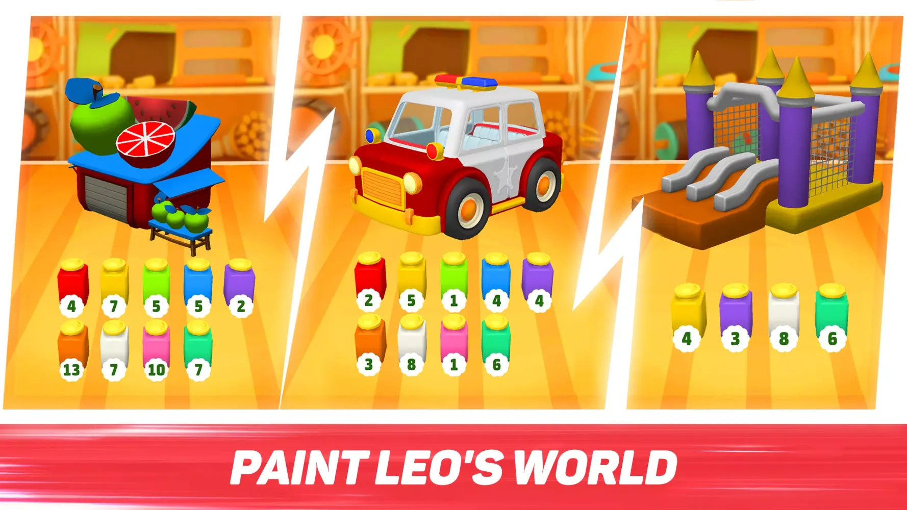 Leo Runner: car games for kids Screenshots