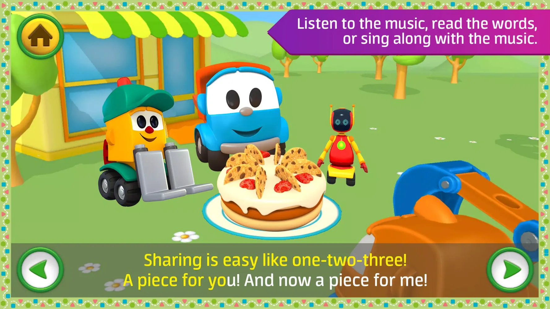Screenshot di Leo kids songs and music games