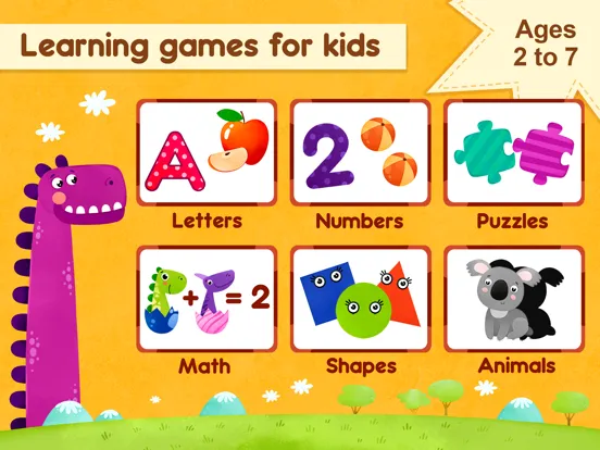 Capturas de pantalla de Learning games for Kid&Toddler iPad 