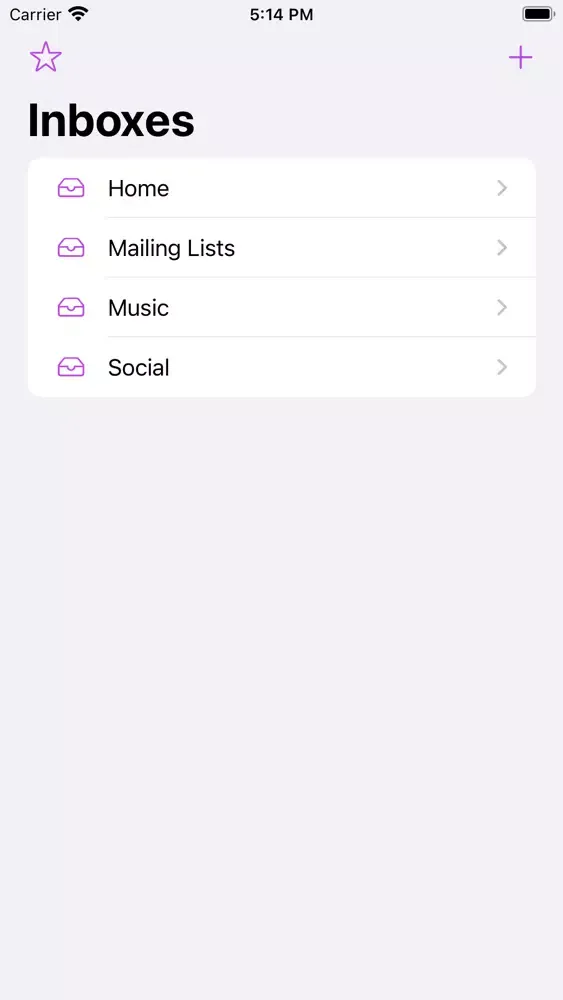 Zrzuty ekranu Binbox - Anonymous Email