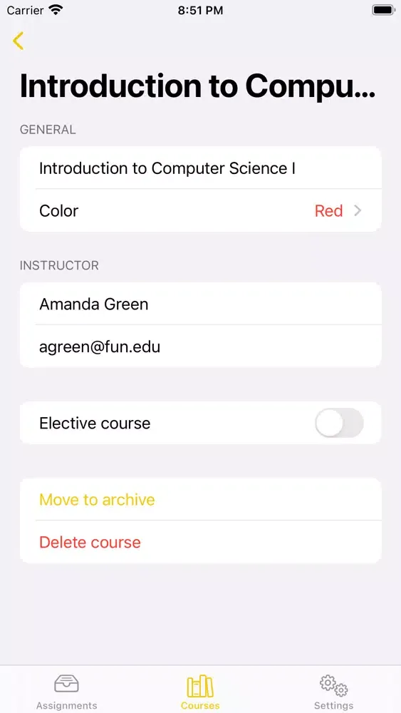 Unidue - Student Planner سکرین شاٹس