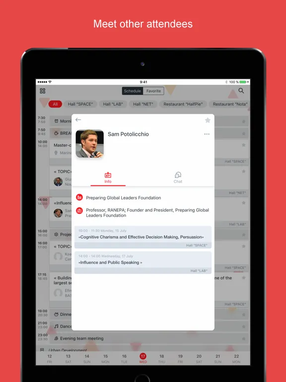 Скриншоты Campus4youth iPad 