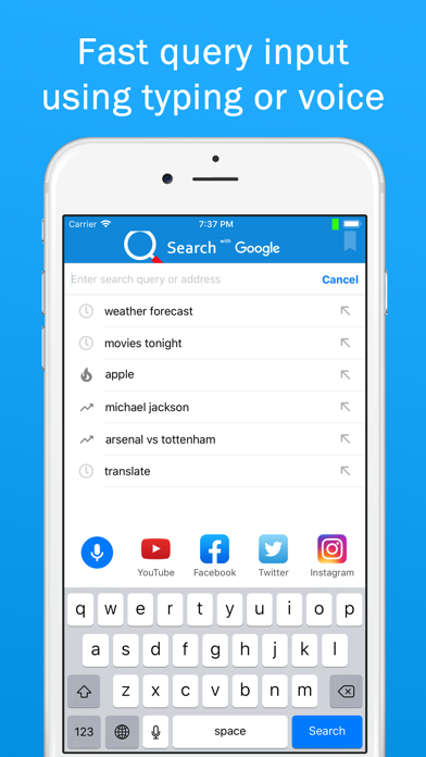 صور Smart Search & Web Browser