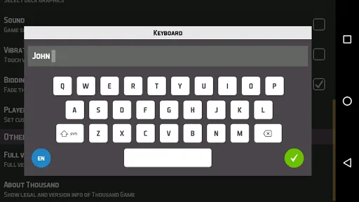 Thousand Card Game (1000)应用截图