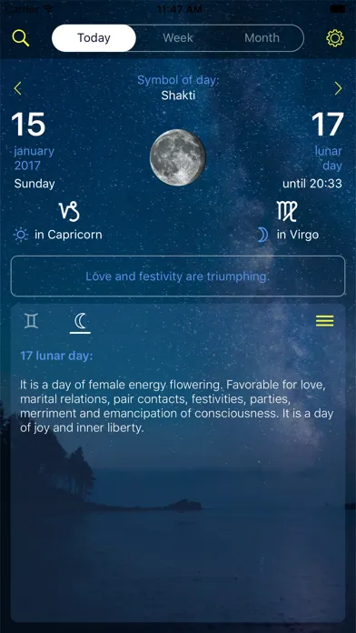 Capturas de pantalla de Lunar calendar Dara-Lite