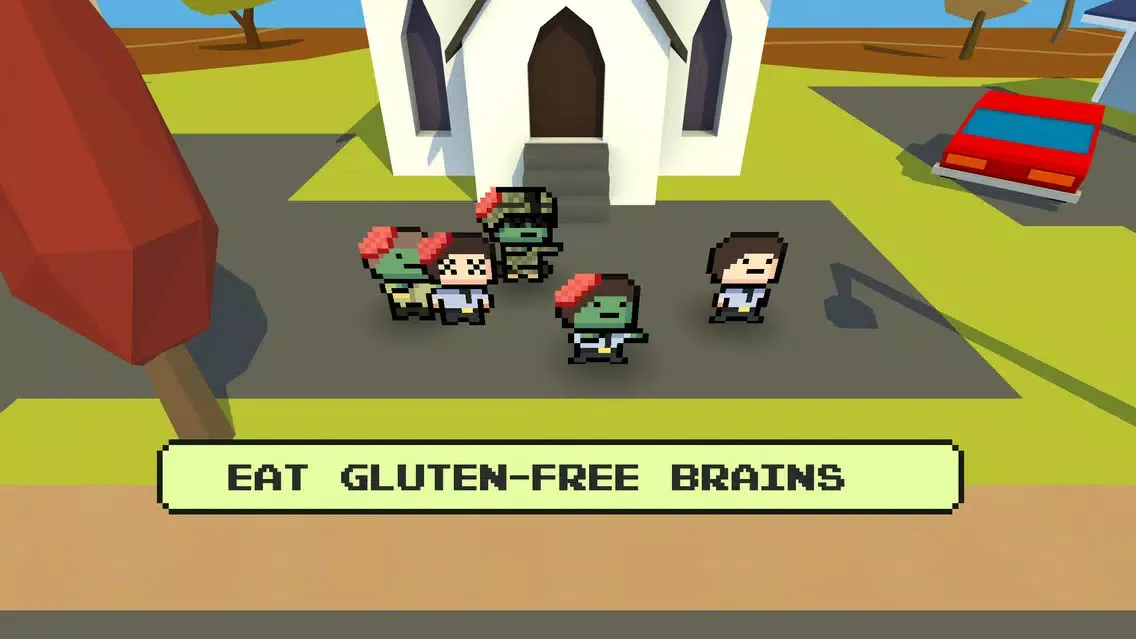Zombies love Brains: Rush スクリーンショット