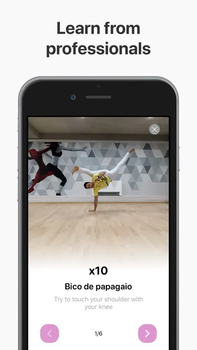 Captures d'écran de Capoeira Daily: home workout