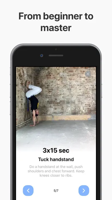 Captures d'écran de Capoeira Daily: home workout