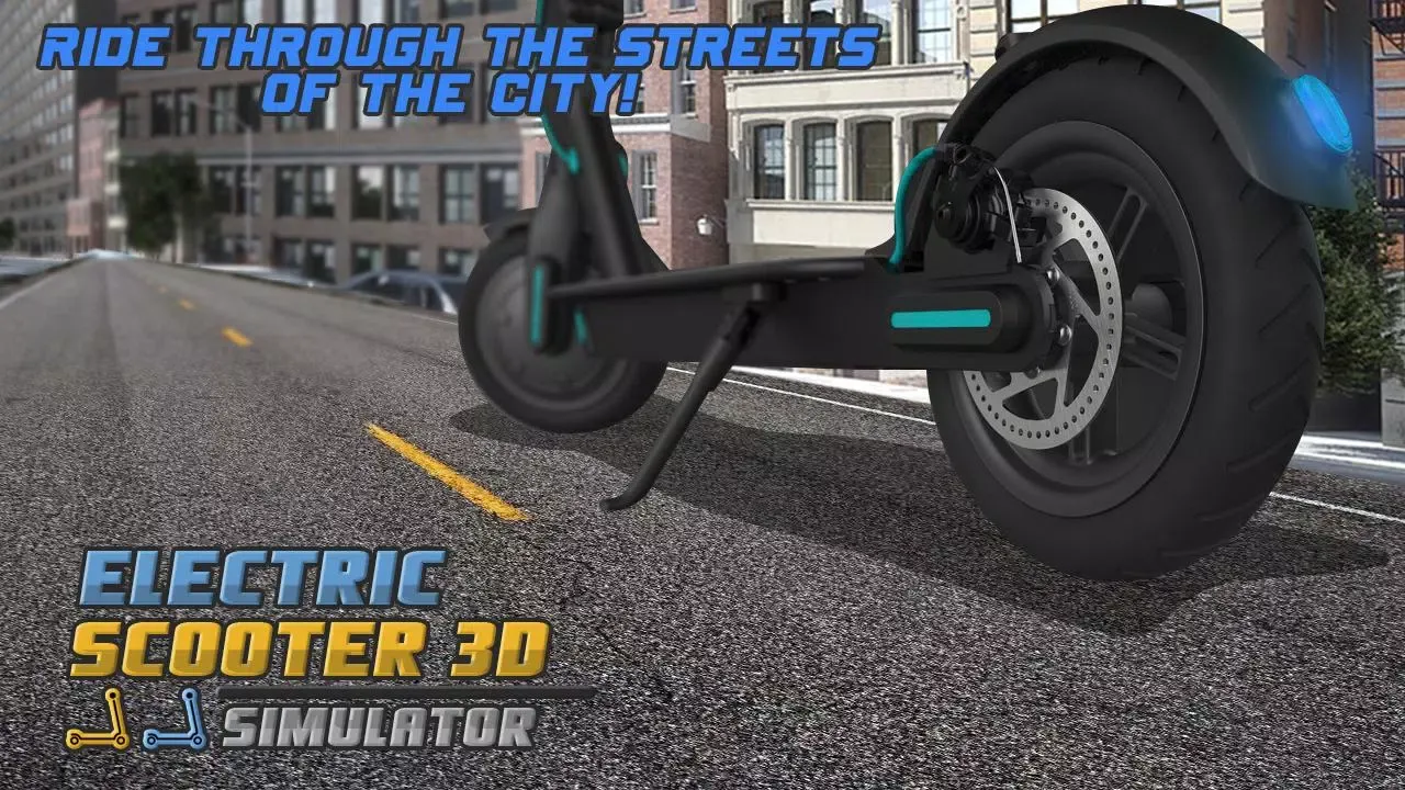 Electric Scooter 3D Simulator Screenshots