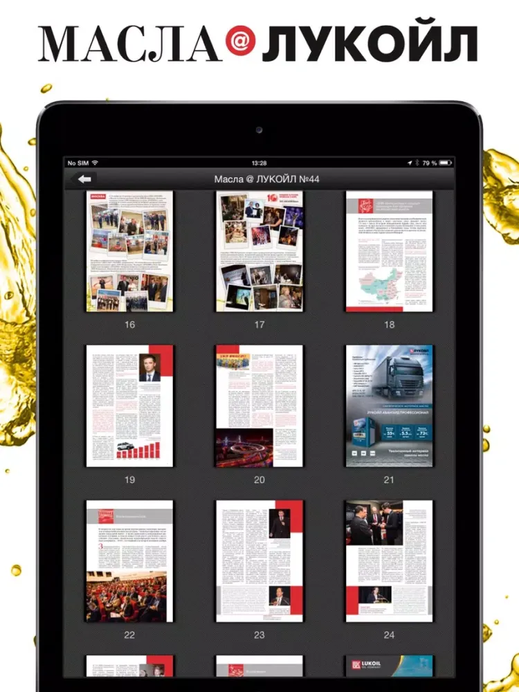 LUKOIL Lubricants iPad  स्क्रीनशॉट