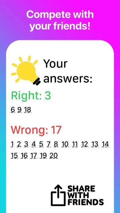 Light IQ: logic riddles test स्क्रीनशॉट