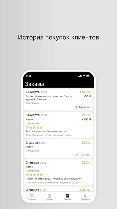 Доставка еды BONITO Screenshots