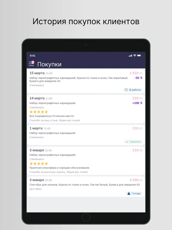 MALINA парфюмерия и косметика iPad  سکرین شاٹس