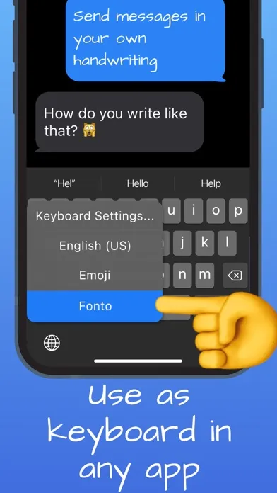 Fonts & Keyboards for iPhones 스크린샷