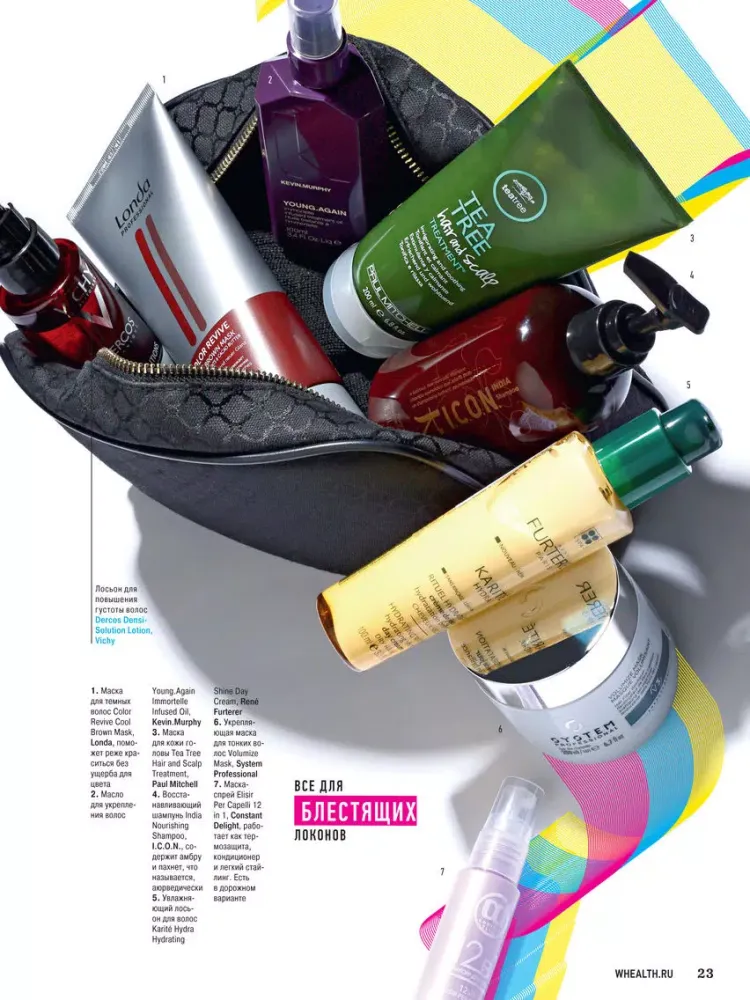 Capturas de tela do Women's Health Россия iPad 