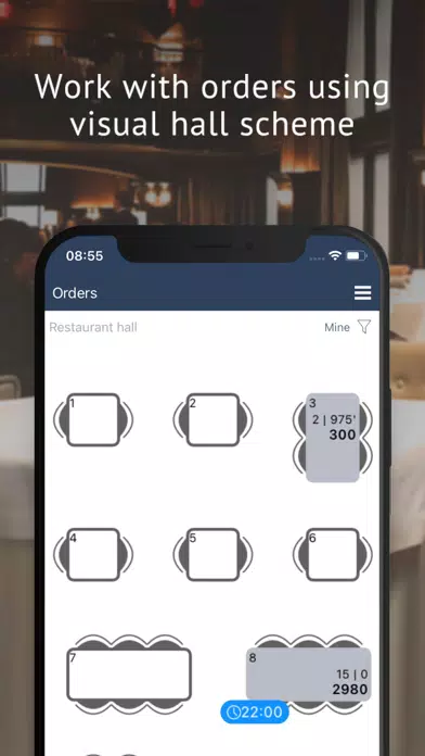 Ảnh chụp màn hình của Saby Waiter