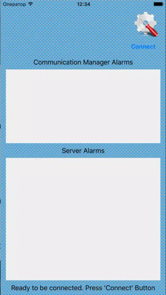 ภาพหน้าจอของ Avaya CM Alarm Notification