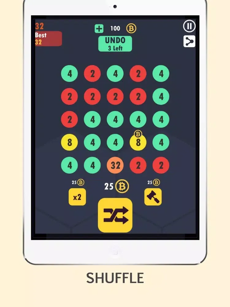 Zrzuty ekranu 2048 dots connect iPad 