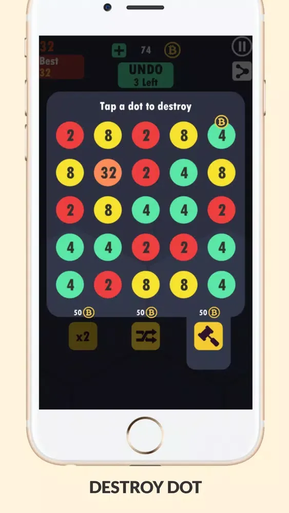Zrzuty ekranu 2048 dots connect