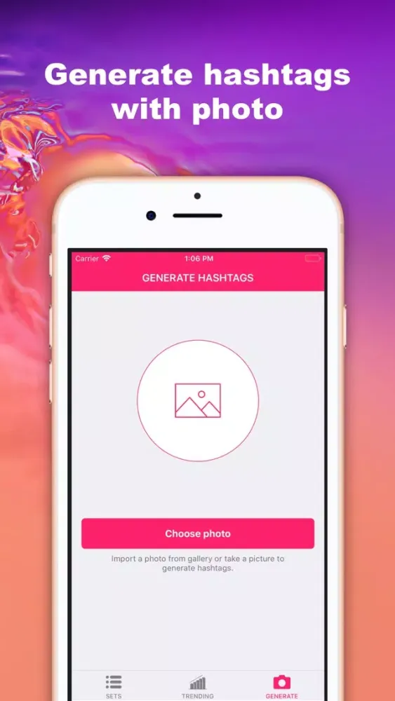 Hashtags - Generate & Manage Screenshots