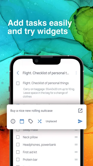 Captures d'écran de Singularity To Do List, Tasks