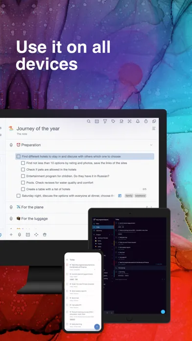 Captures d'écran de Singularity To Do List, Tasks