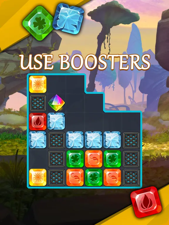 Скриншоты Puzznic Adventure Blockbusterz iPad 