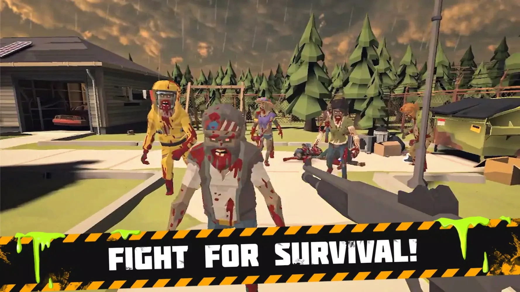 Captures d'écran de Bunker: Zombie Survival Games