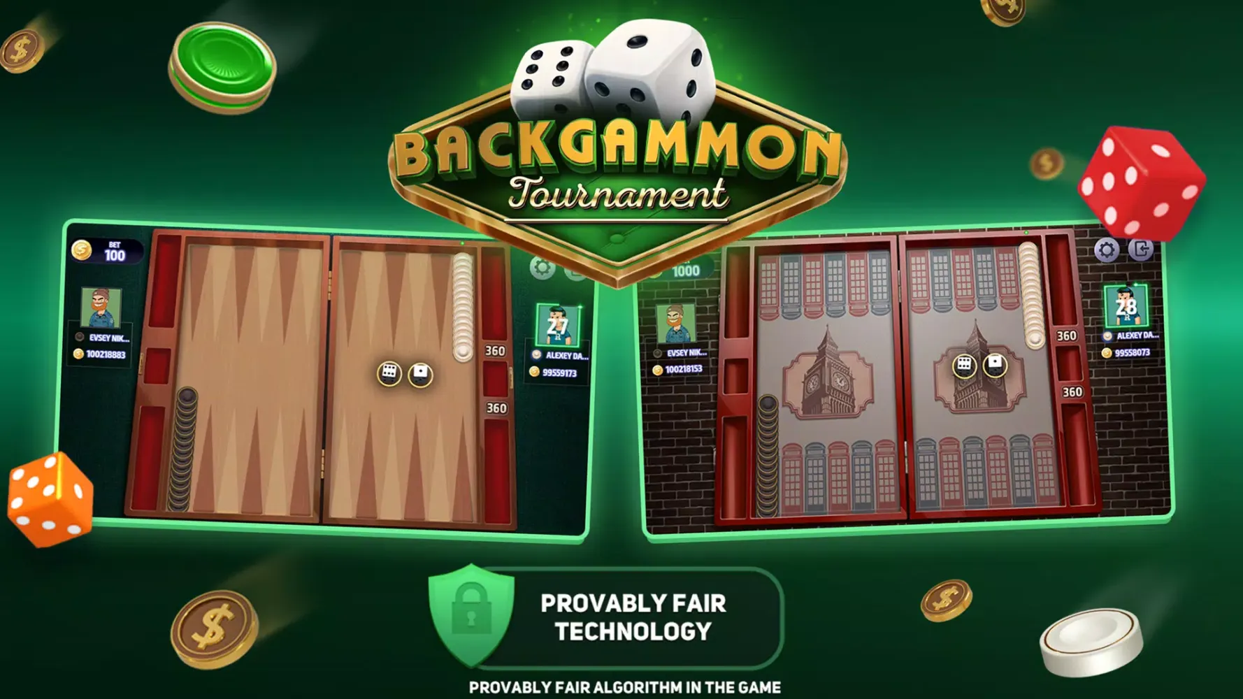 تصاویر Backgammon Tournament
