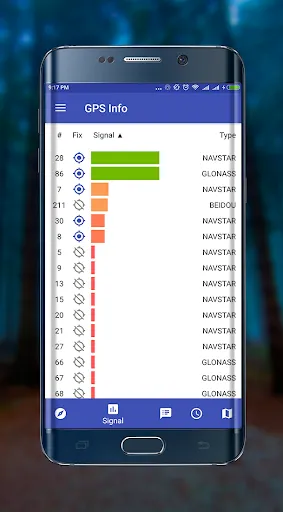 Capturas de pantalla de GPS info premium +glonass