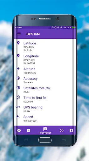 Capturas de pantalla de GPS info premium +glonass