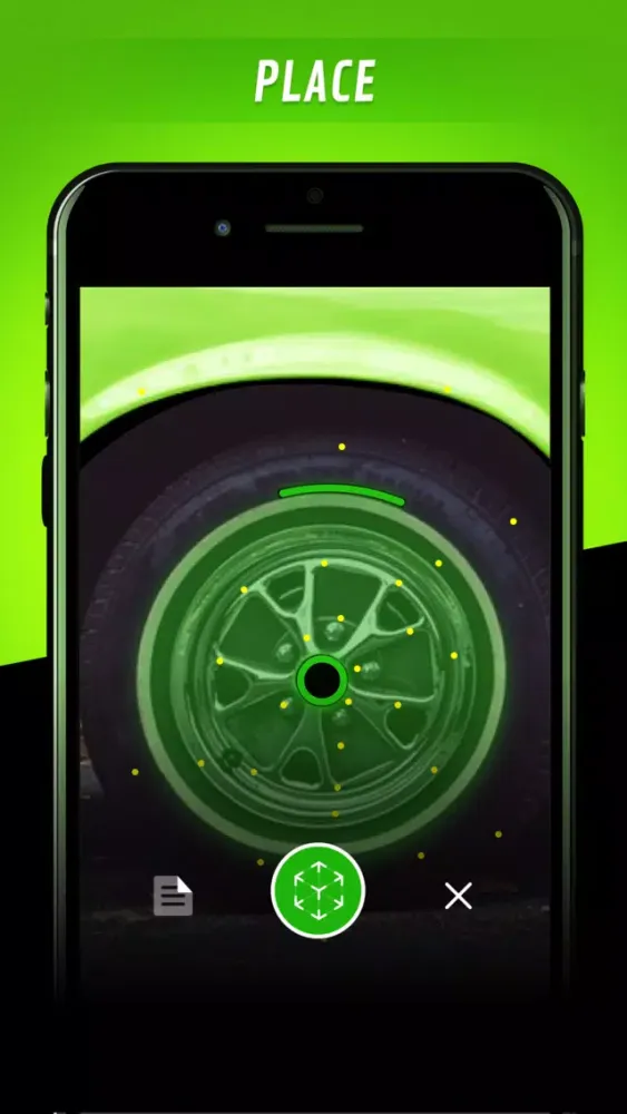 ภาพหน้าจอของ Car Wheels - AR Configurator