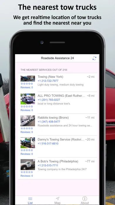 Roadside Assistance 24 Screenshots