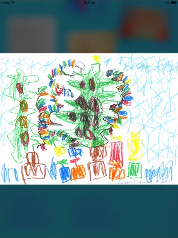Capturas de pantalla de Стихи для детей о зиме iPad 