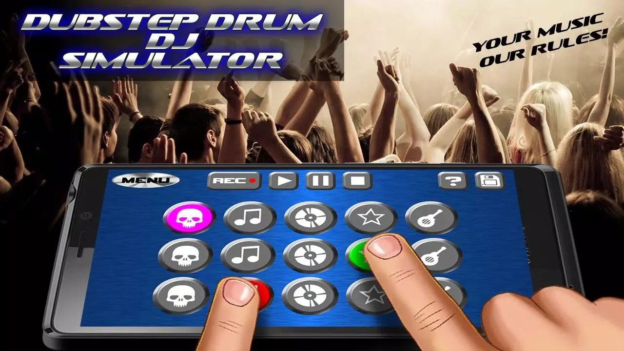 Dubstep Drum DJ Simulator স্ক্রিনশট