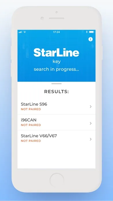 Capturas de tela do StarLine Key