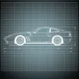 Blueprint Cars 3D
