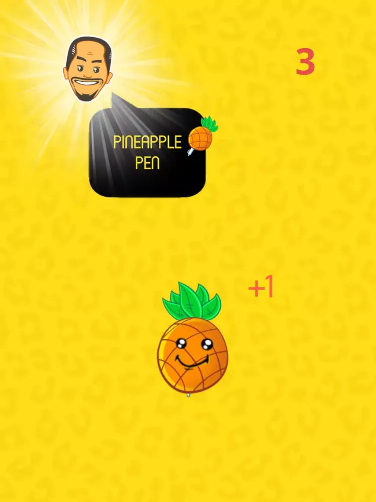Tangkapan layar Pen Pineapple Pen – PPAP challenge fruit shooter iPad 