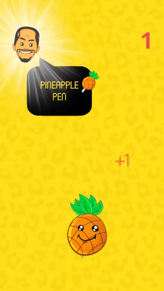Tangkapan layar Pen Pineapple Pen – PPAP challenge fruit shooter