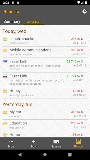 Personal finance Ekran Görüntüleri
