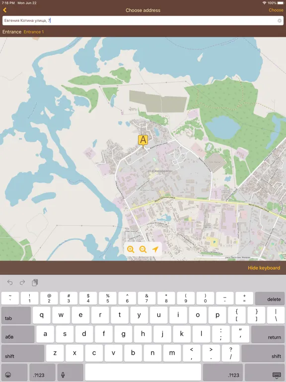 تصاویر Taxi ordering "Premier" iPad 