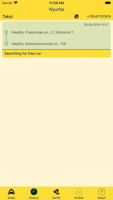 Screenshot di Sakha Taxi