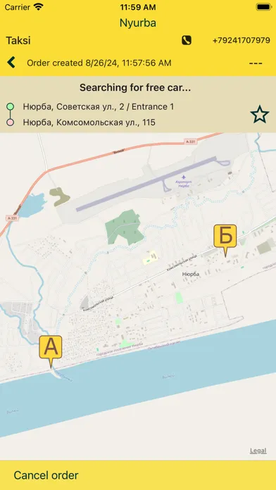 Screenshot di Sakha Taxi