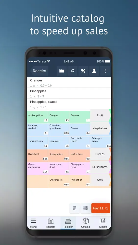 Saby Retail Screenshots