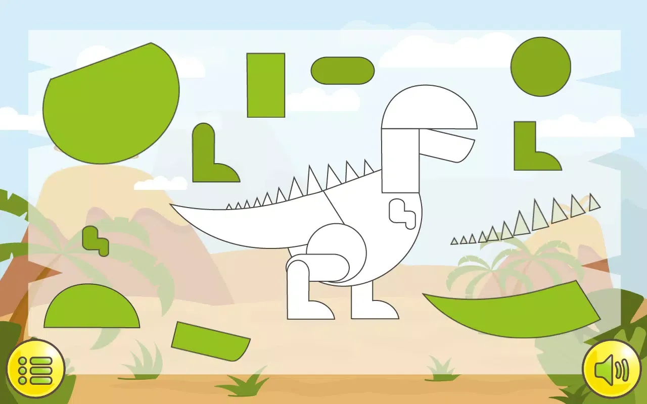 Dino Puzzle スクリーンショット