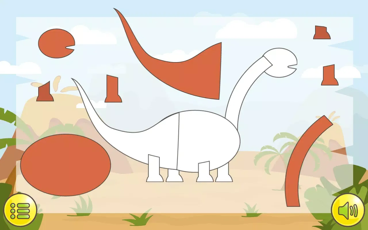 Dino Puzzle スクリーンショット