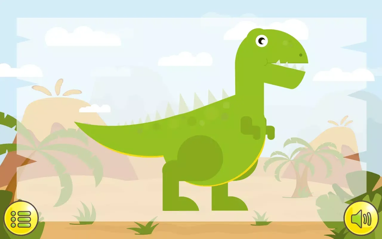 Dino Puzzle スクリーンショット