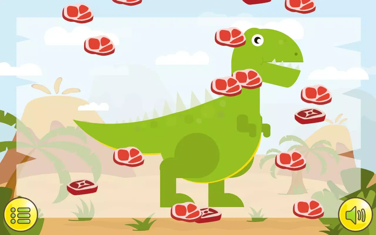 Dino Puzzle スクリーンショット